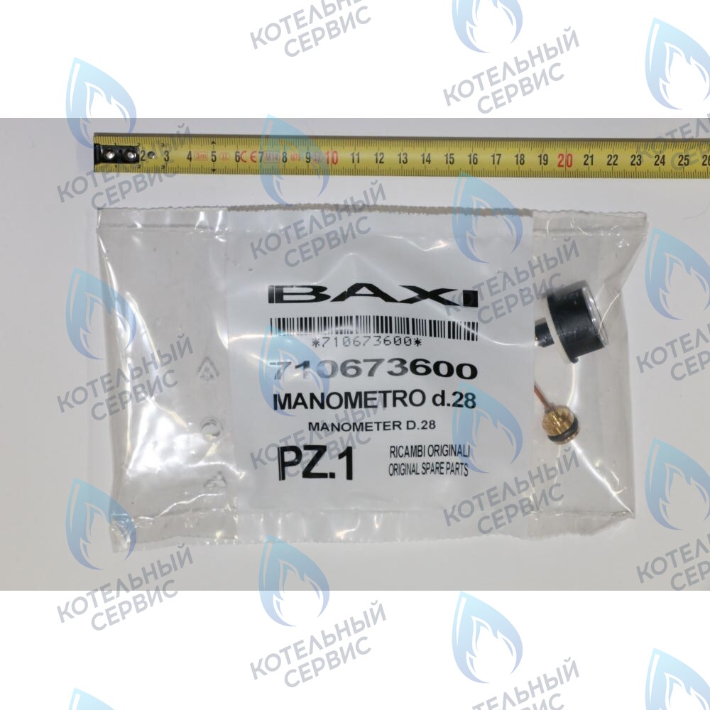 710673600 манометр D.28 BAXI 