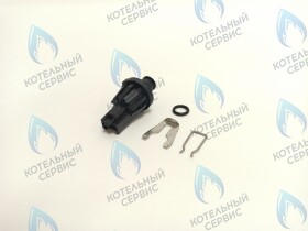 Датчик давления воды электронный VAILLANT (0020059717), Protherm (0020069021, 0020079644, 0020118696), Viessmann (7826025), ELECTROLUX (AB13050011), ROYAL THERMO (AC03000006), ALPHATHERM (EC-043) (в комплекте с клипсами)