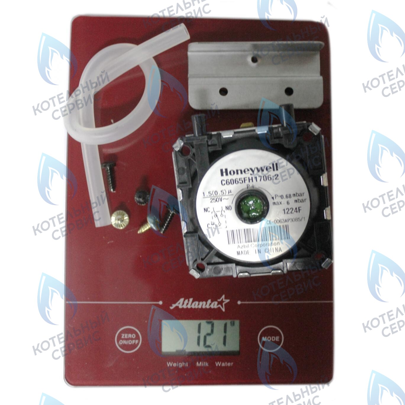 628610 Пневмореле HONEYWELL C6065 для котла Baxi 