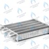 398002570 Теплообменник первичный (основной) (крепление - клипсы) Ferroli Fortuna Pro F13-F24 (398002570,398615500) 