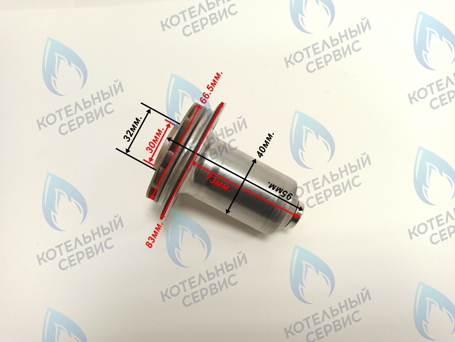 PPR-G30CCW-G40-66-02 Втулка ротор насоса (против часовой стрелки) Grundfos 15-50, 75W (легко входит) 