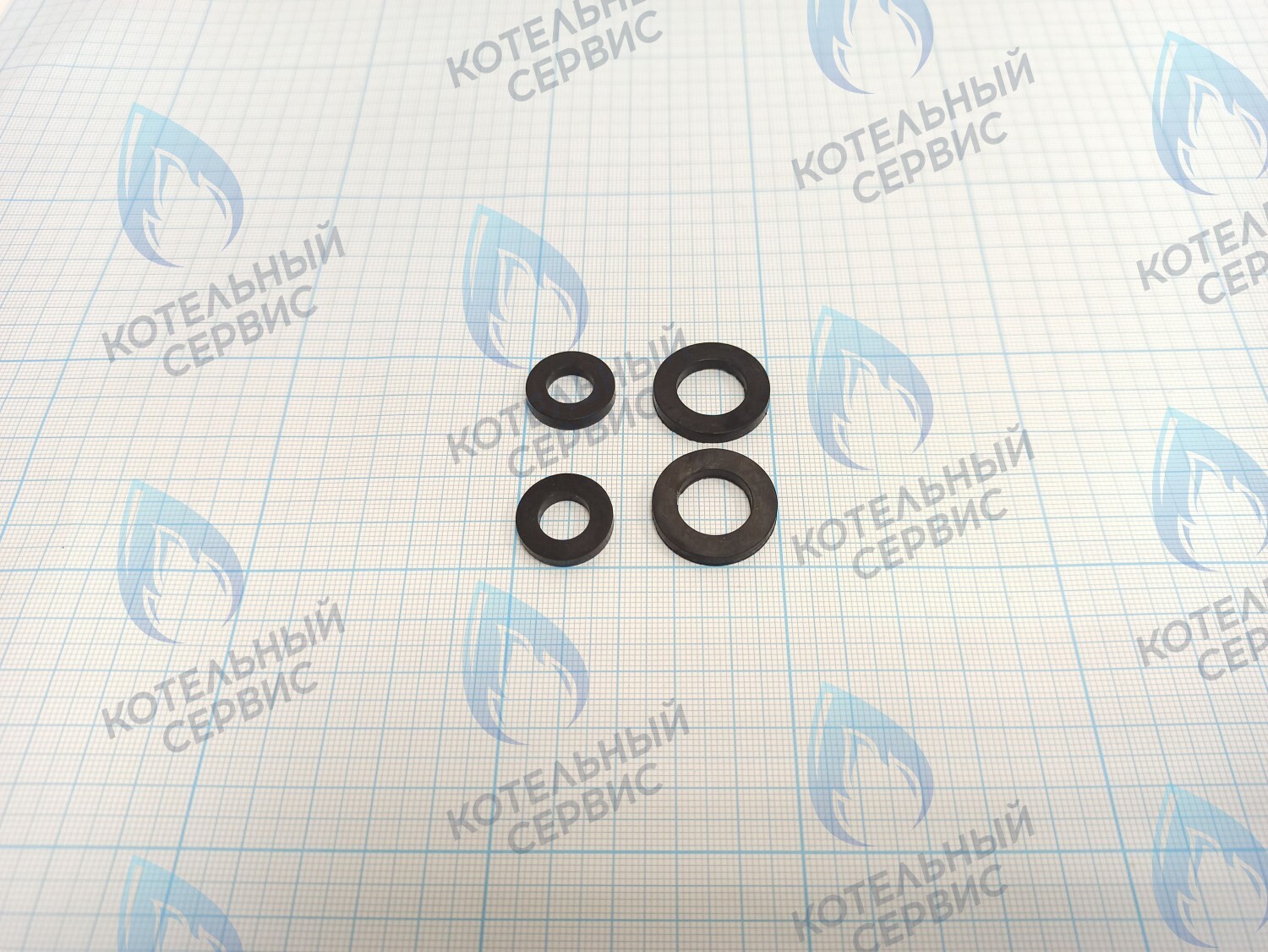 ZP001-Комп Комплект прокладок для битермического теплообменника (4 шт) 