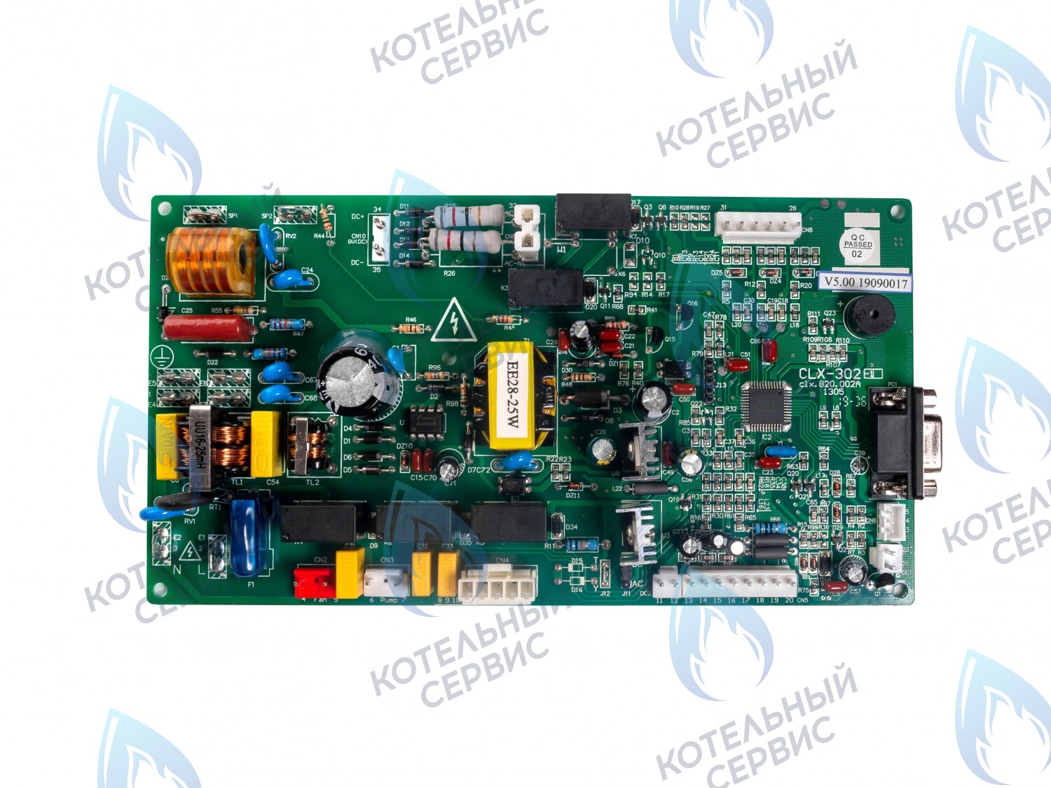 CB021 Плата управления (для битермических котлов) CLX-302  V5.0 HAIER FALCO L1P20-F21(T), L1P26-F21(T) 