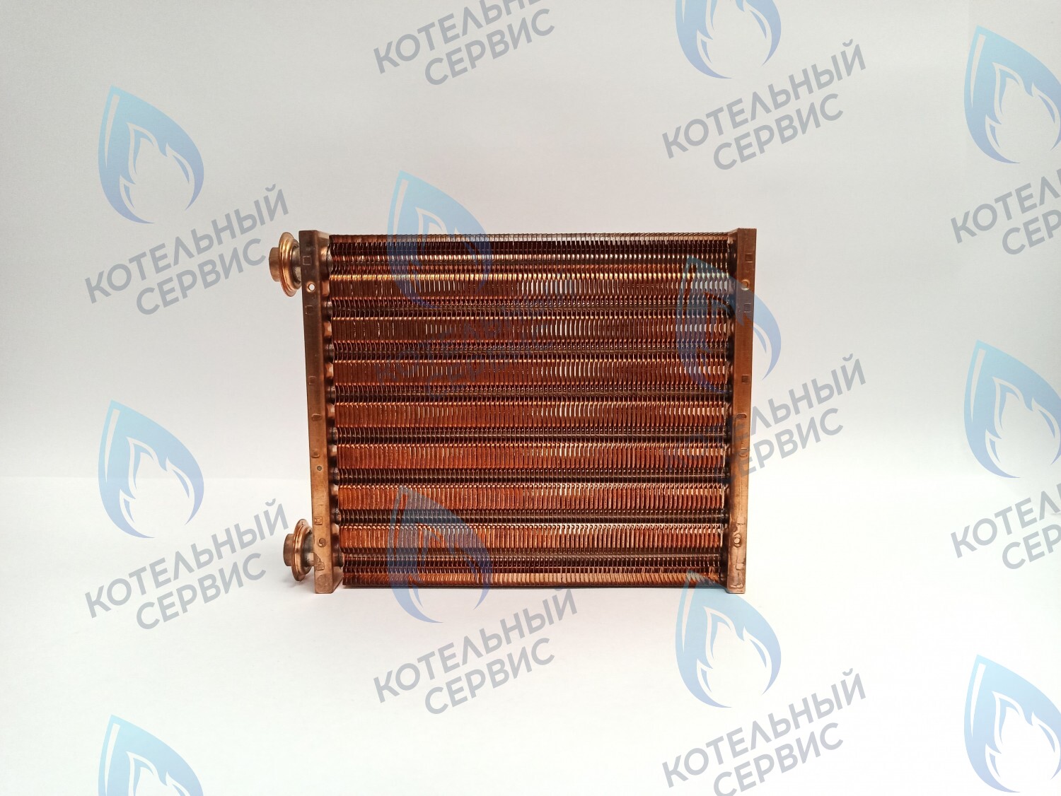 EM051-220-02 Теплообменник основной (первичный) (МЕДНЫЙ) Navien (с белыми прокладками в комплекте) Deluxe, Deluxe Plus, Prime, Smart Tok, Ace, Ace Coaxial 30K (30012860A, 30012860B, 30012860C, 30012721B, 30010299A) 