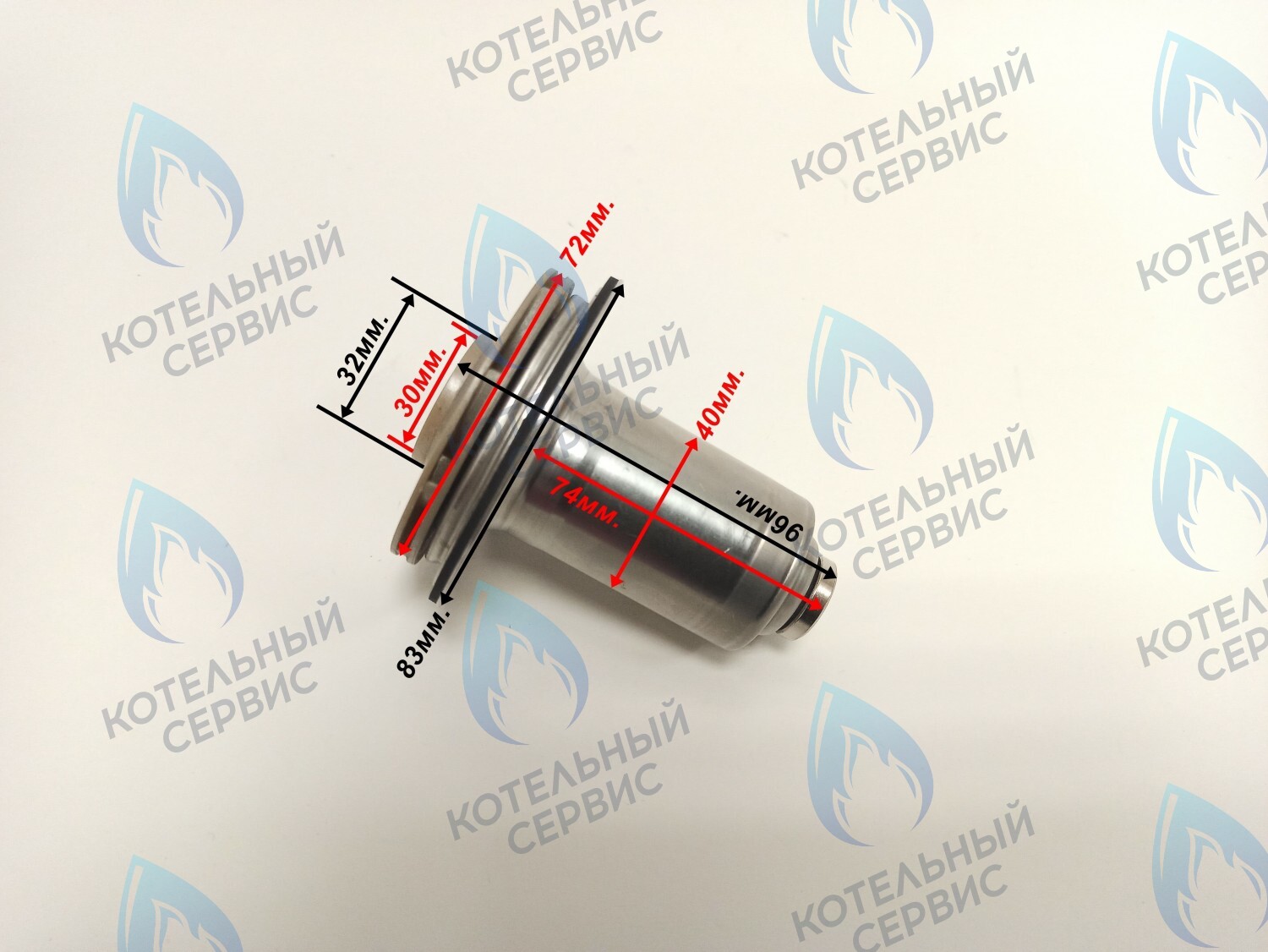 PPR-G30CCW-G40-72-02 Втулка ротор насоса (против часовой стрелки) Grundfos 15-60, 110W (легко входит) 