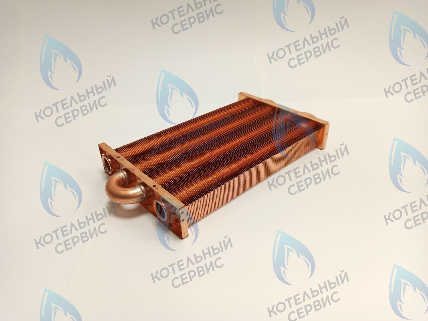 EM021-280-02 Теплообменник первичный основной (без фитингов) 280мм 122 FIN (250-300MSC) DAEWOO (3318112200) 