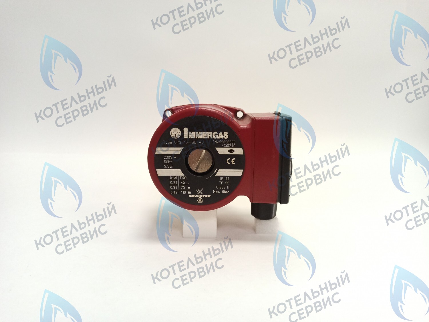 PH-G30CCW60-GR110RED Двигатель насоса Grundfos (без улитки) 15-60 110W (красный) 