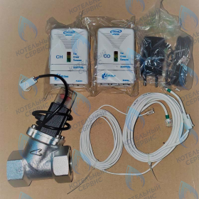 Сигнализатор загазованности бытовой САКЗ-МК-2-1Ai DN 25 (бытовая) CO+CH4 (угарный газ+природный газ), клапан КЗЭУГ-А Цит-Плюс