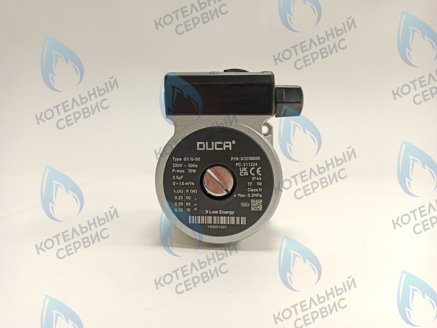 PH-G30CCW50-DG75 Двигатель насоса DUCA GX 15-50, аналог GRUNDFOS 15-50, 75W 