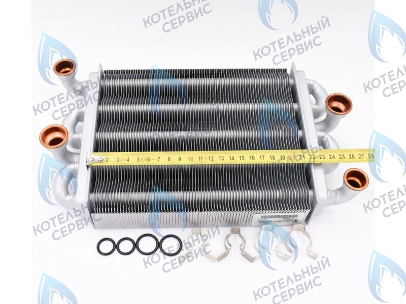 39837660 Теплообменник битермический  (37405340, 39837665) FERROLI 