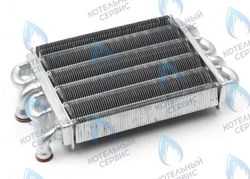 39837660 Теплообменник битермический  (37405340, 39837665) FERROLI 