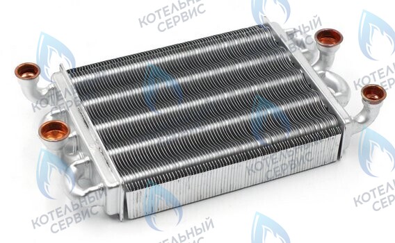 39837660 Теплообменник битермический  (37405340, 39837665) FERROLI 