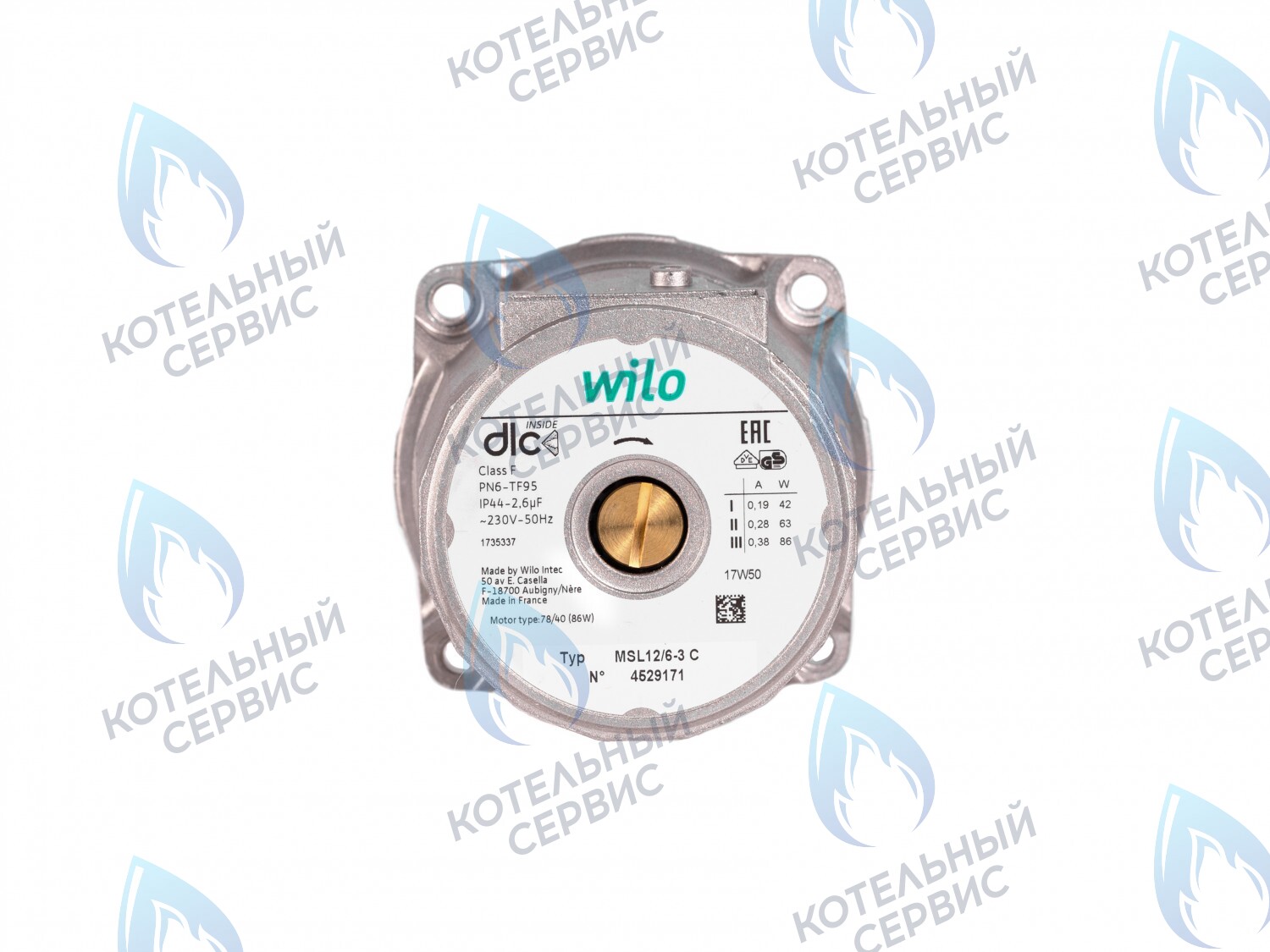 PH-W21CW60-WL86-RS Двигатель насоса (без улитки, без терминала) (12/6, 15/6) WILO 86w MSL 12/6-3 C 