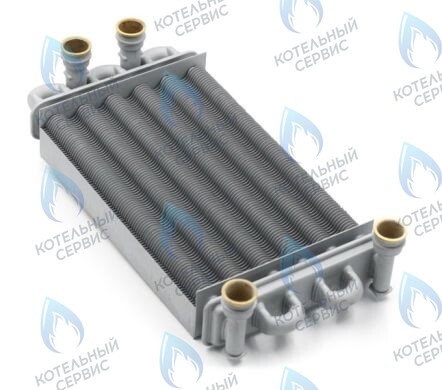 015004375 Теплообменник битермический 28кВт HERMANN (15004375) 