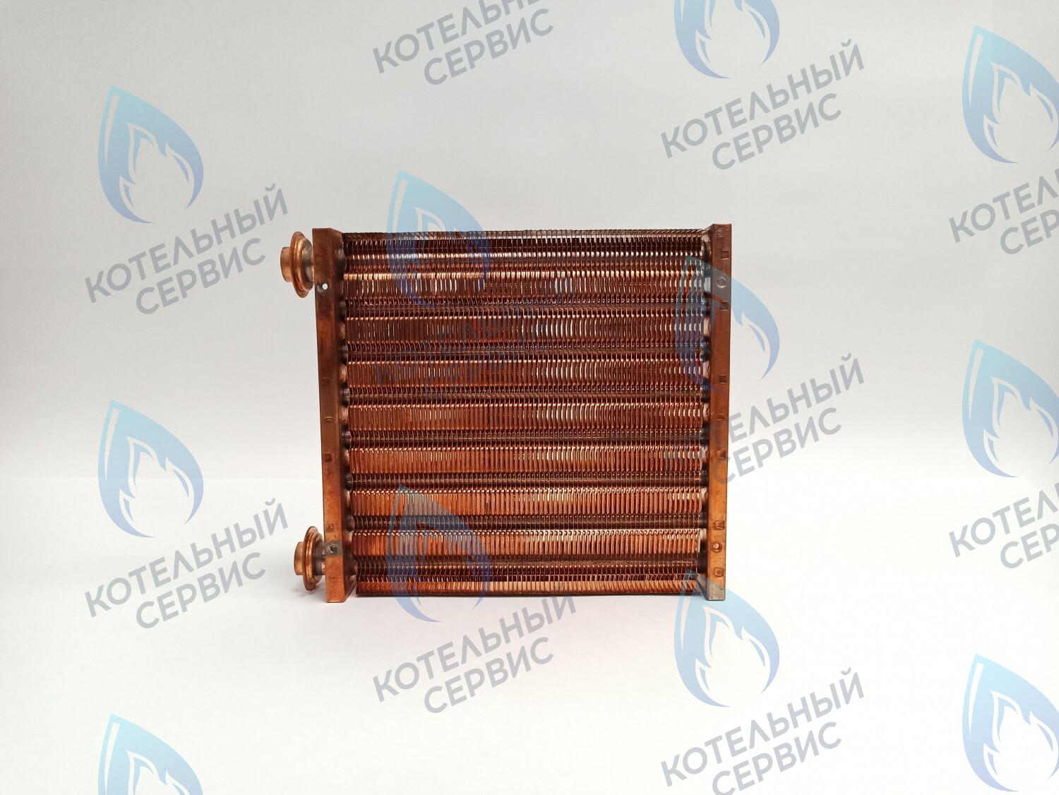 EM052-195-02 Теплообменник основной (первичный) (МЕДНЫЙ) Navien (с белыми прокладками в комплекте) Deluxe Е 10-24K (30021953A) 