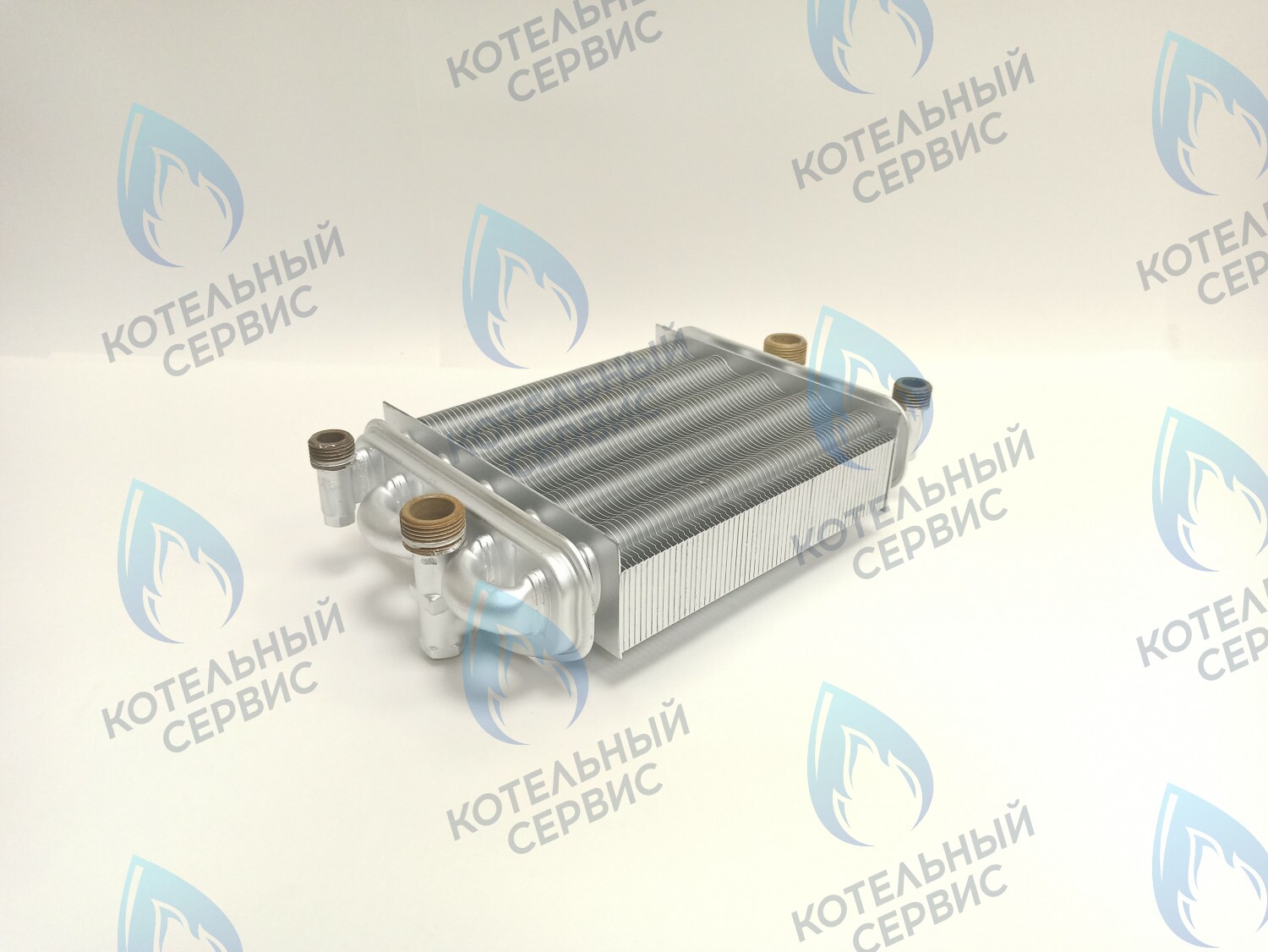 EB052-190 Теплообменник дымовые газы/вода битермический для Thermona THERM 14 CLN, THERM 14 TCLN (41880.1) 