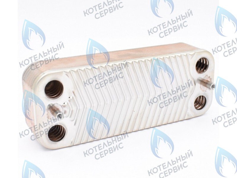 30017502A Теплообменник ГВС 12 пластин (вторичный) NAVIEN NCB700 24К 