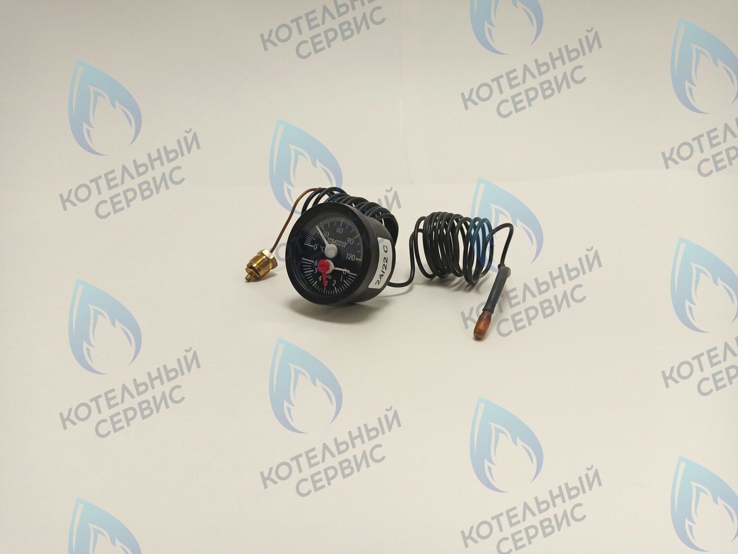 MT004-IM Термоманометр капиллярный IMIT Ø52мм 0/6bar, резьба 14/1 