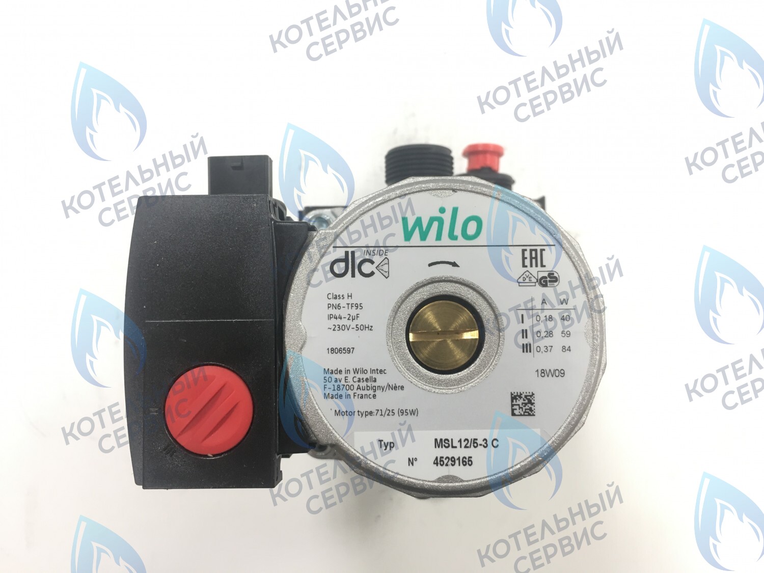 03-4001-03 Насос циркуляционный Wilo для котлов GAZECO 18 C1/C2/T1/T2, 24 C1/C2/T1/T2 (с 05.2016 до 02.2018) требуется комплектовать 09-4090 