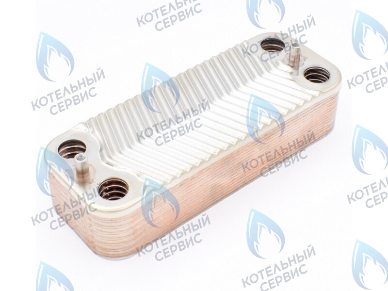 30018297A Теплообменник ГВС 16 пластин (вторичный) NAVIEN NCB700 35К 