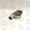 07-5002 Вентилятор для котлов 30 кВт Polykraft Alpine Light с коричневыми патрубками отбора (47W) 