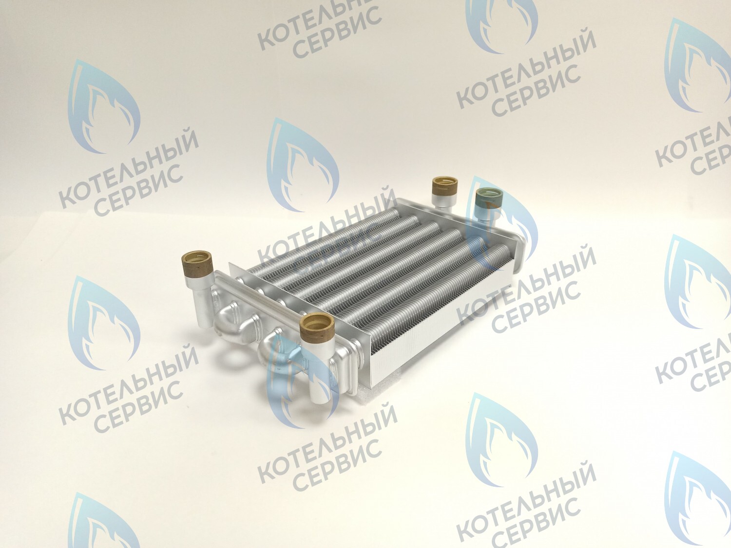 EB011-210 Теплообменник битермический 18 кВт 210мм GAZECO 18-T1/-C1 (до 05.2016) (02-4001) 