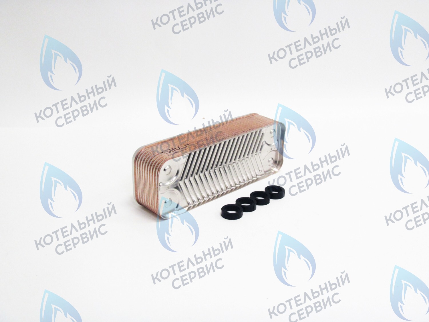 39822180 Теплообменник вторичный KIT SCAMBIATORE 20P-->39822750 FERROLI 