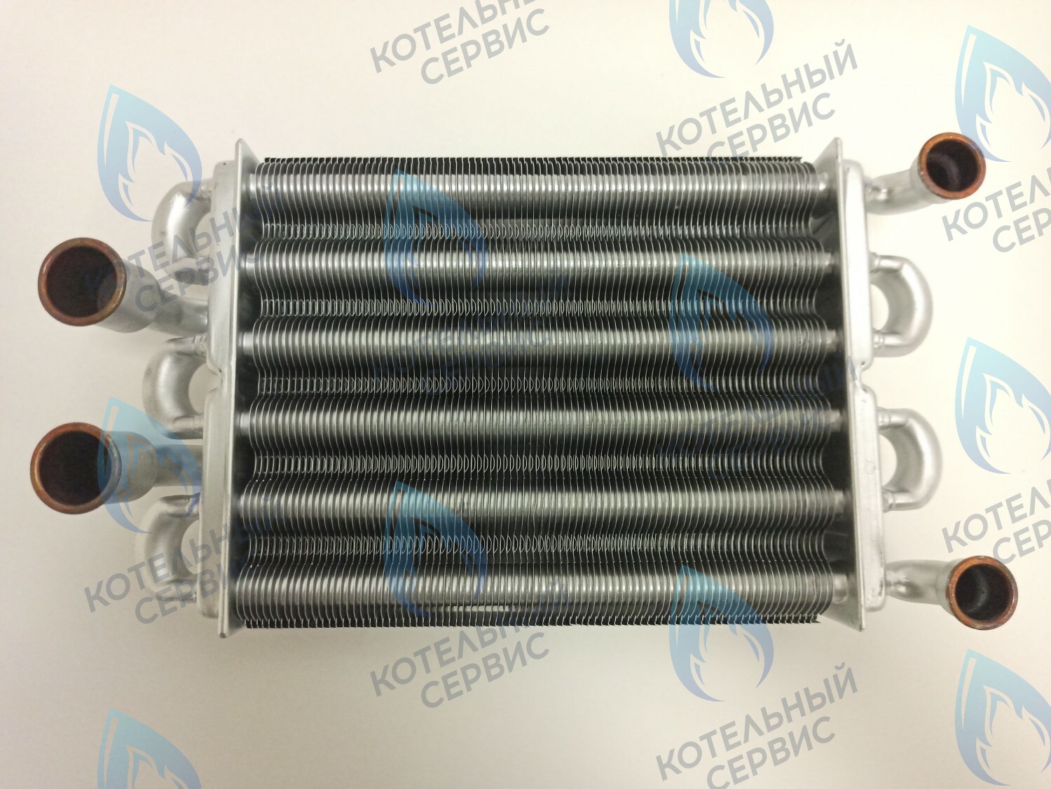 AA07000031 Теплообменник битермический 225мм 88 FIN 24кВт 24BC ROYAL THERMO 