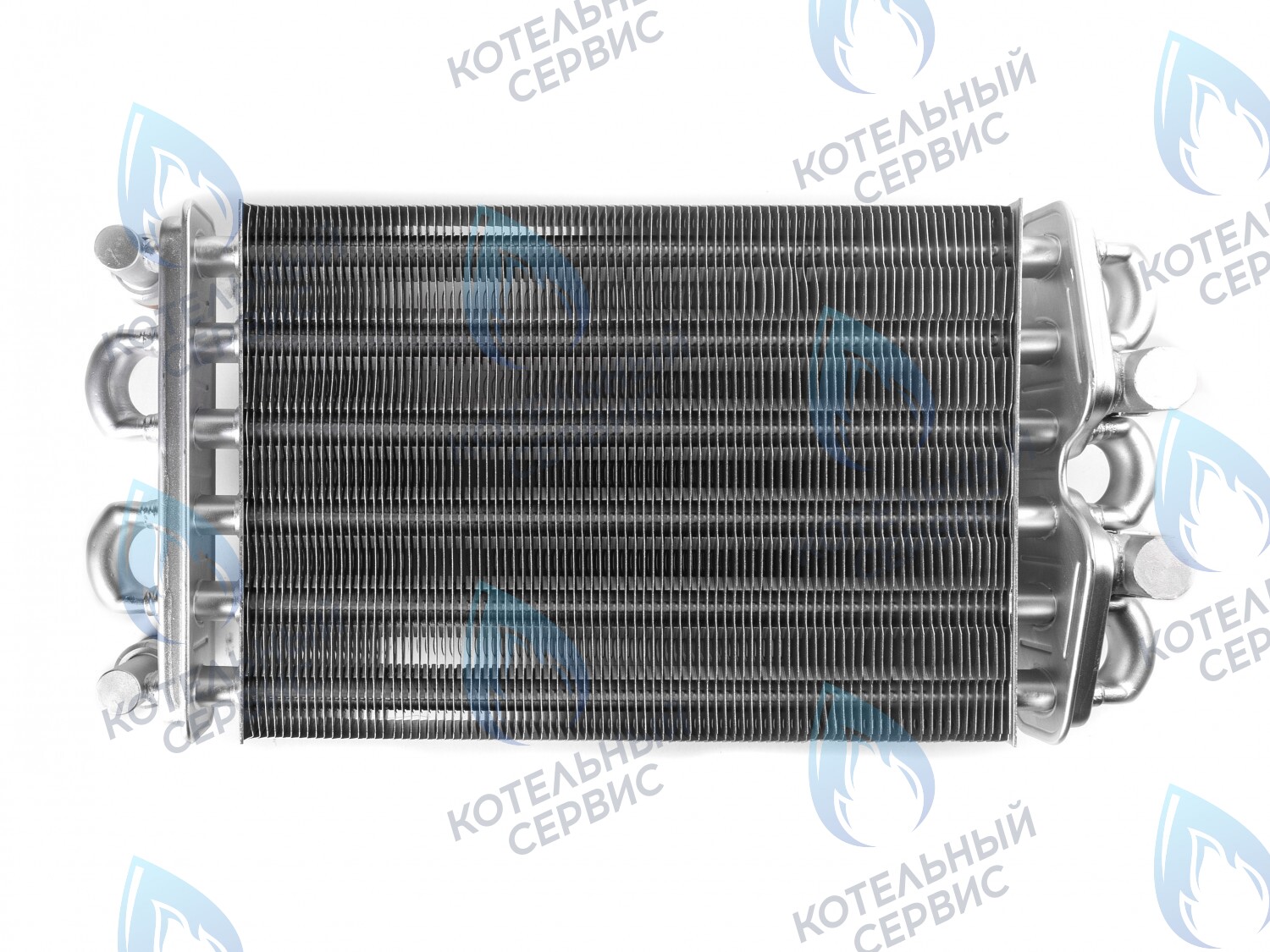 EB011-260 Теплообменник битермический 260мм 24кВт  Gazeco 24-T1/-C1 (до 05.2016) (02-4002), ROC(L44626) 