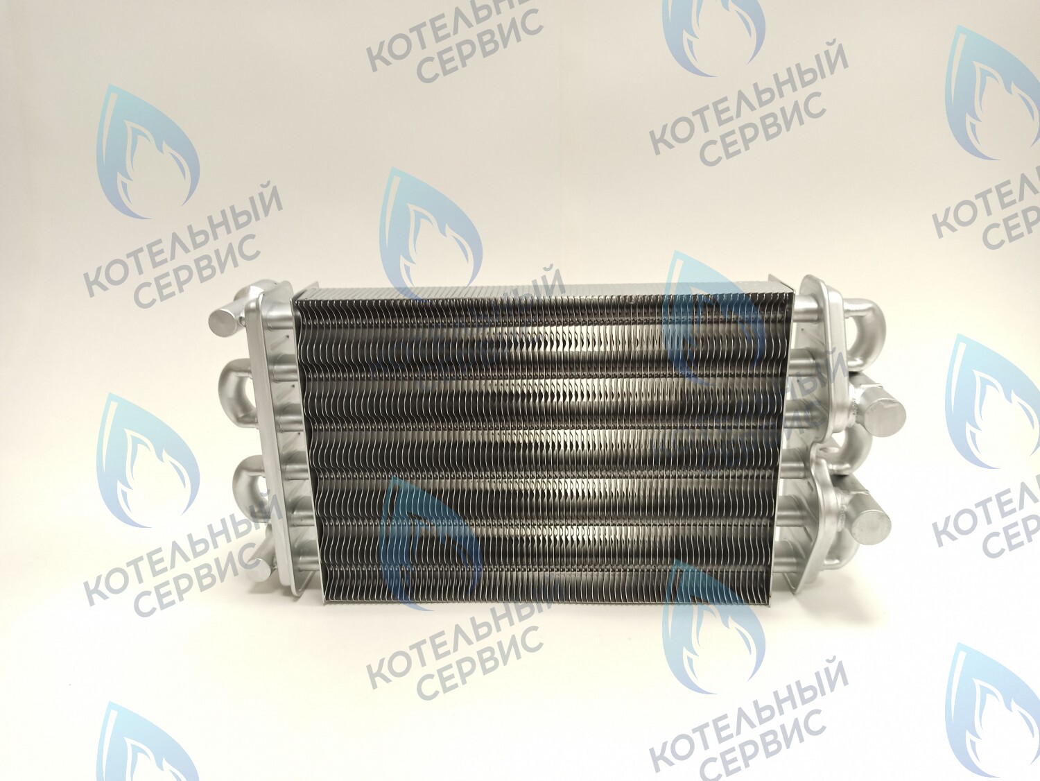 EB011-260 Теплообменник битермический 260мм 24кВт  Gazeco 24-T1/-C1 (до 05.2016) (02-4002), ROC(L44626) 