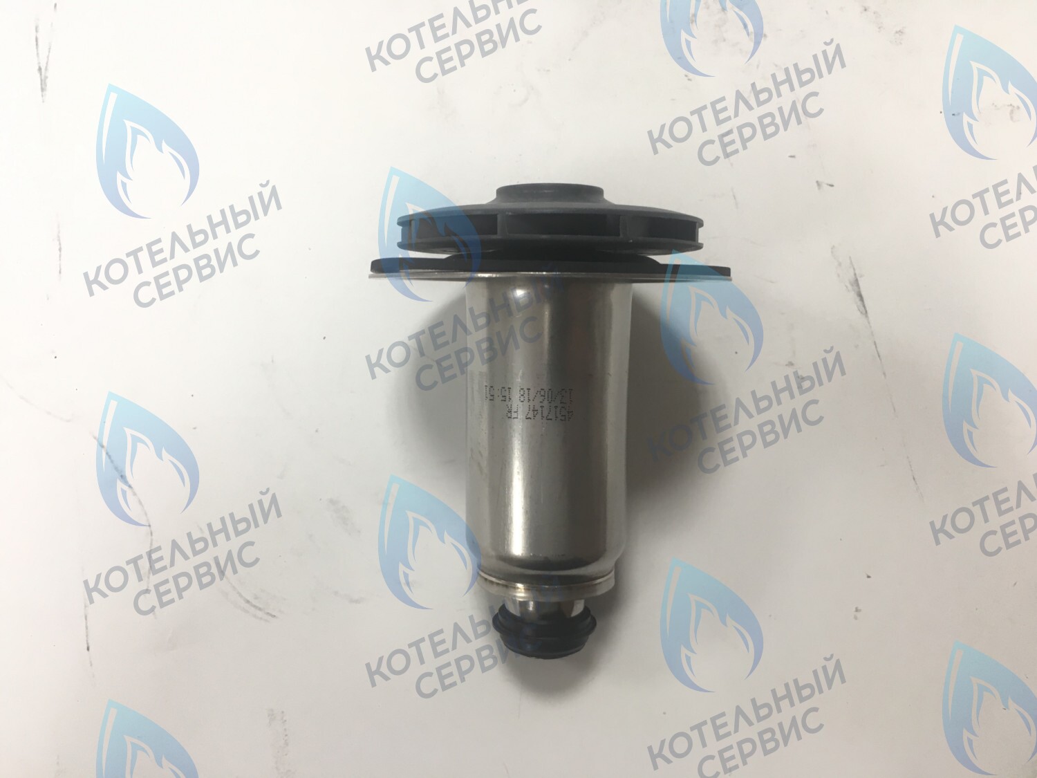 PPR-W21CW-40LONG ОРИГИНАЛ Втулка ротор насоса (по часовой стрелке) WILO 15/7 (втулка 40мм, длинная 90мм, колесо 72/21мм) 