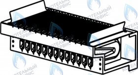 Газовая горелка в сборе 29,1кВт-40,7кВт CELTIC-DS PLATINUM 3.25 3.30 3.35