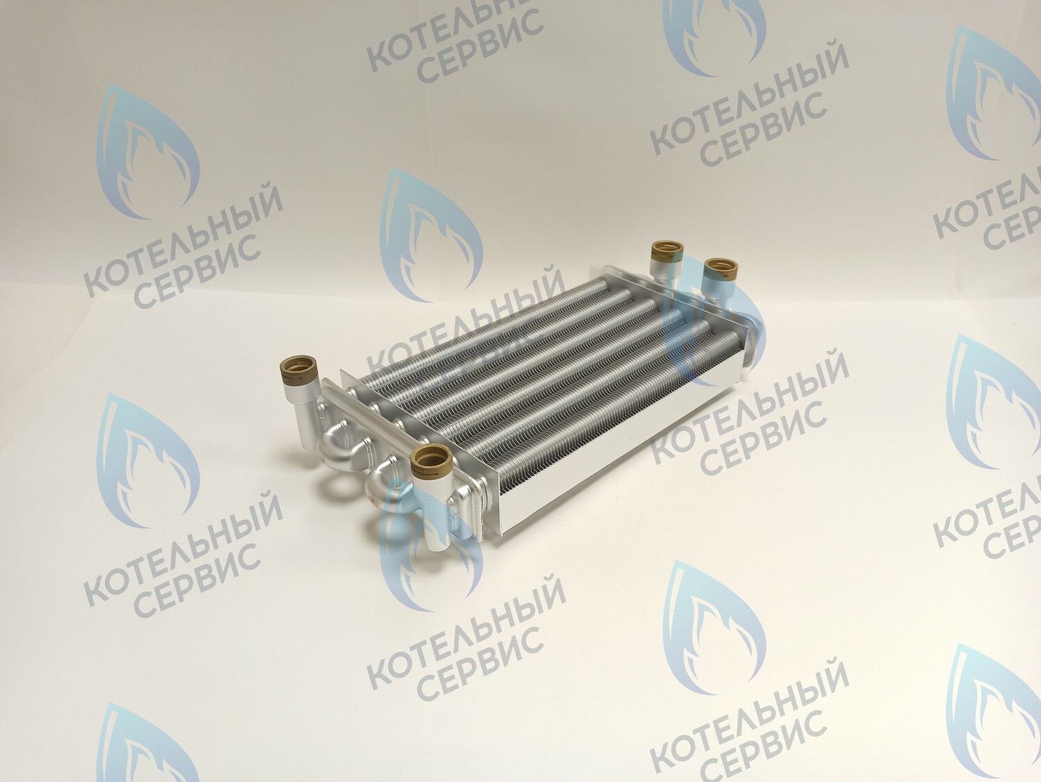 EB011-290 Теплообменник битермический 24 кВт 290мм GAZLUX Standart 24-T-1/-C-1 (02-2002) 