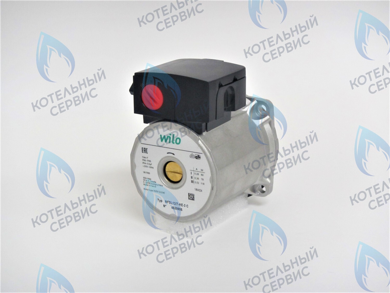 PH-W21CW70-WL118-Комп Двигатель насоса (без улитки) WILO NFSL 12/7 15/7 118w 