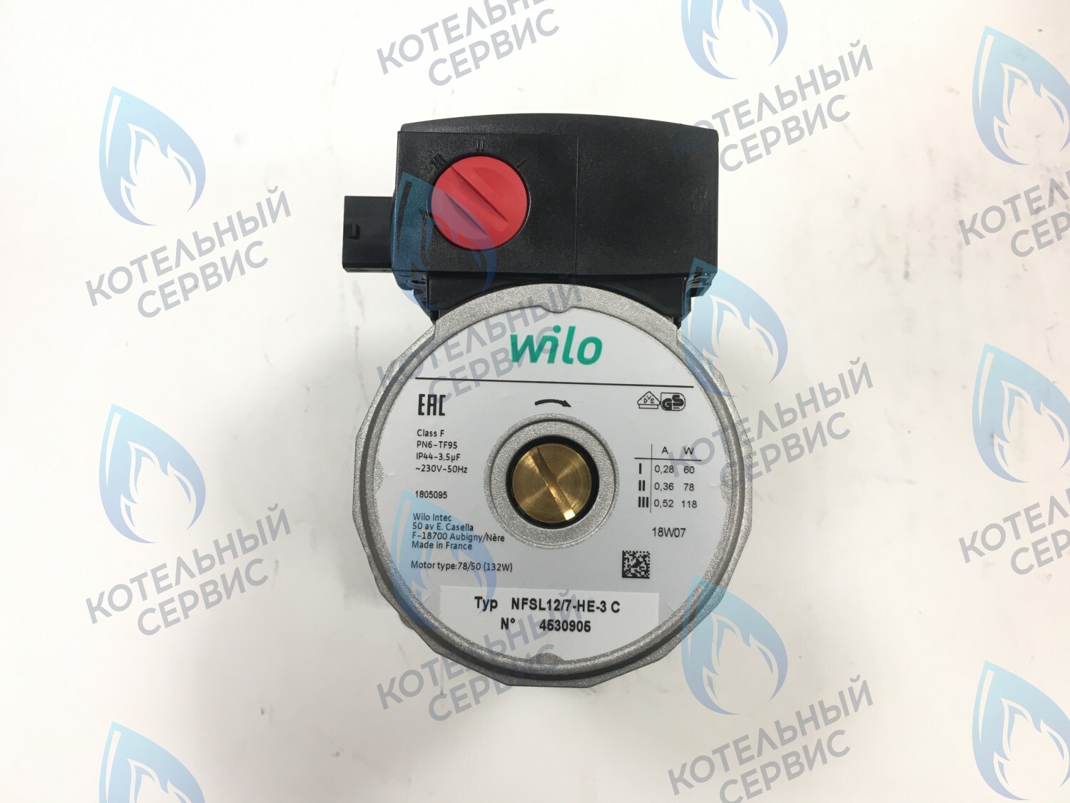 PH-W21CW70-WL118-Комп Двигатель насоса (без улитки) WILO NFSL 12/7 15/7 118w 