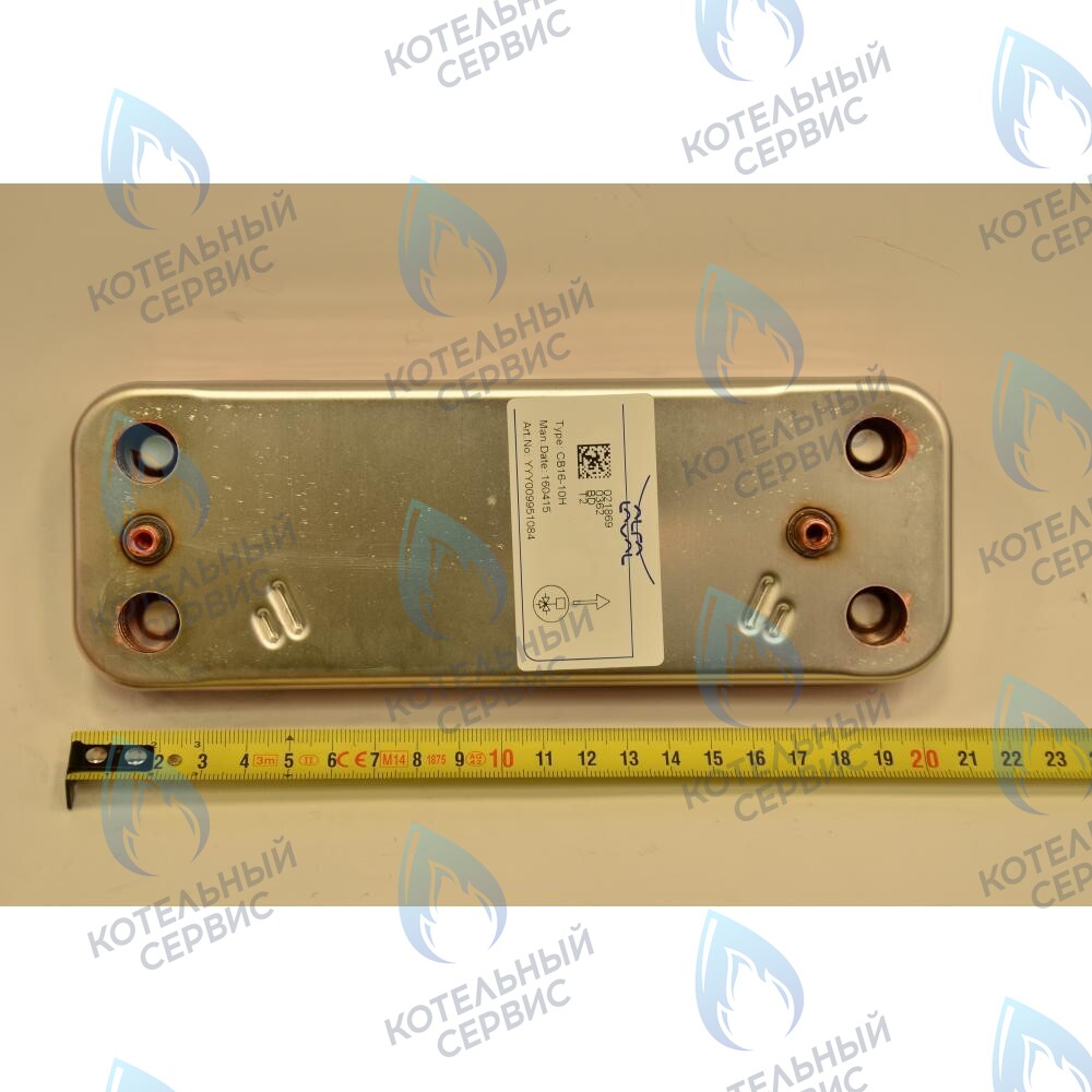 5686660 Теплообменник вторичный (10 пластин) 24кВт Eco. Compact 3. Four. Home, 4s, 5 Compact, Fortech BAXI 