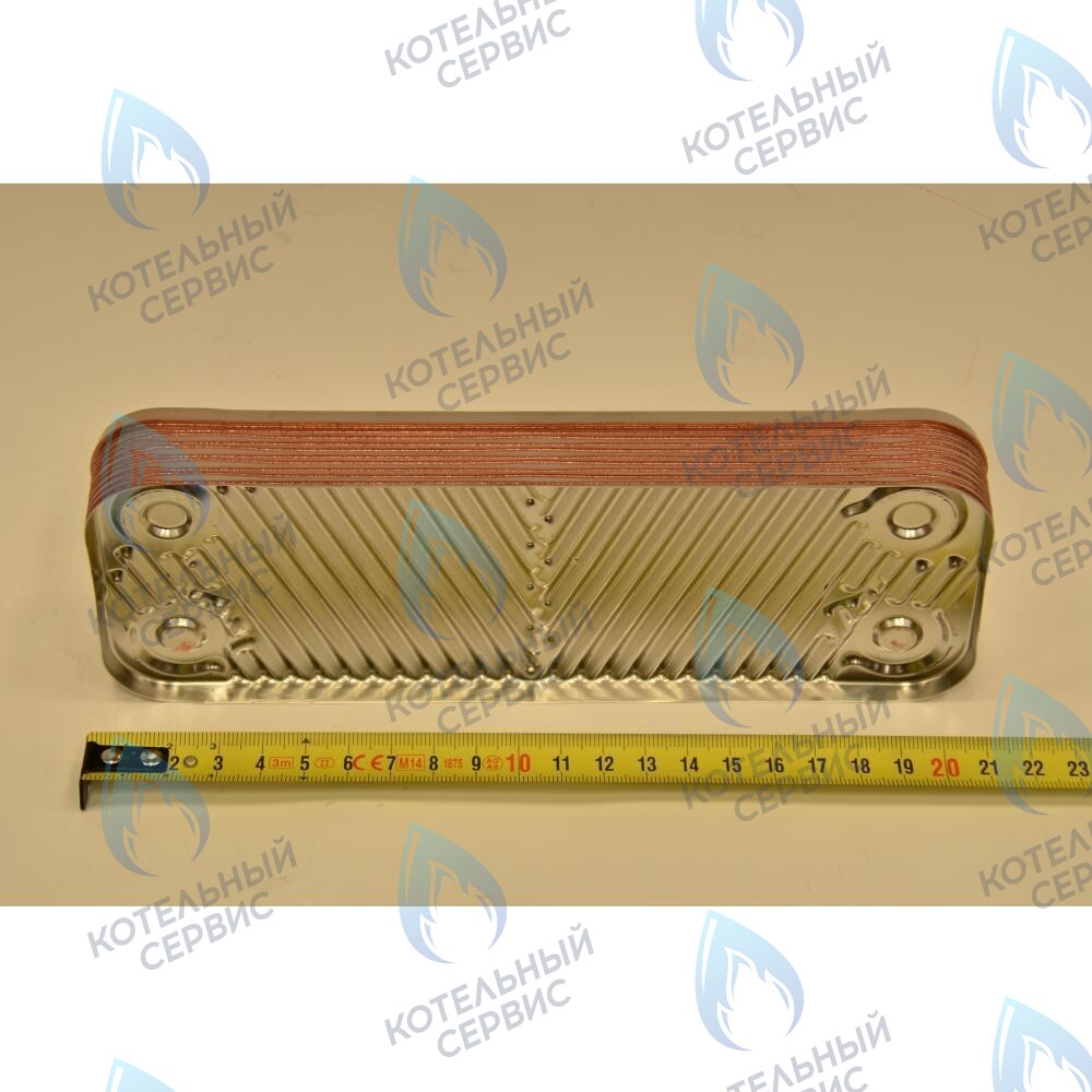 5686660 Теплообменник вторичный (10 пластин) 24кВт Eco. Compact 3. Four. Home, 4s, 5 Compact, Fortech BAXI 