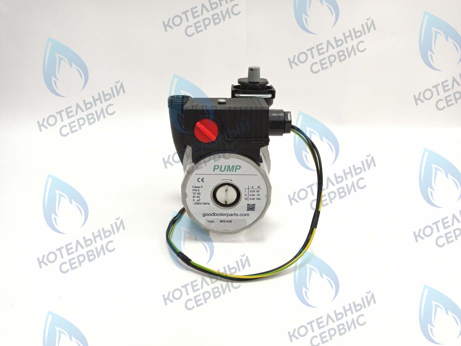 PM002AW60-GW105-N-Комп-без_болтов Циркуляционный насос в сборе PUMP WS15/6 с проводом без болтов 