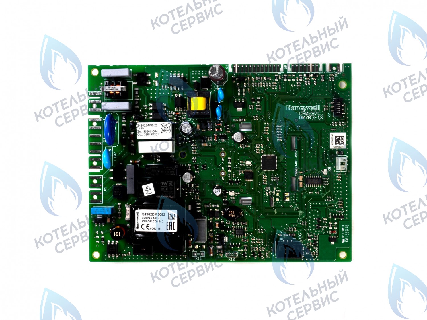 CB003 Электронная плата управления (аналог) BAXI ECO 5 MAIN 5, ECO COMPACT, HONEYWELL (721824700, 766487600) 