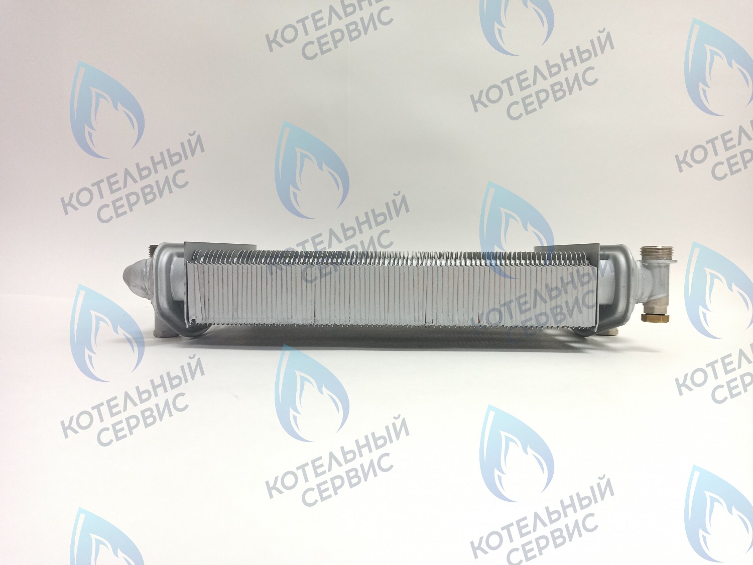 EB051-270-V Битермический теплообменник VALMEX FONDITAL, NOVA FLORIDA, ALPHATHERM,  PROTHERM (в комплекте есть заглушка для одного отверстия) 6SCAMBIM03, 0020025297 