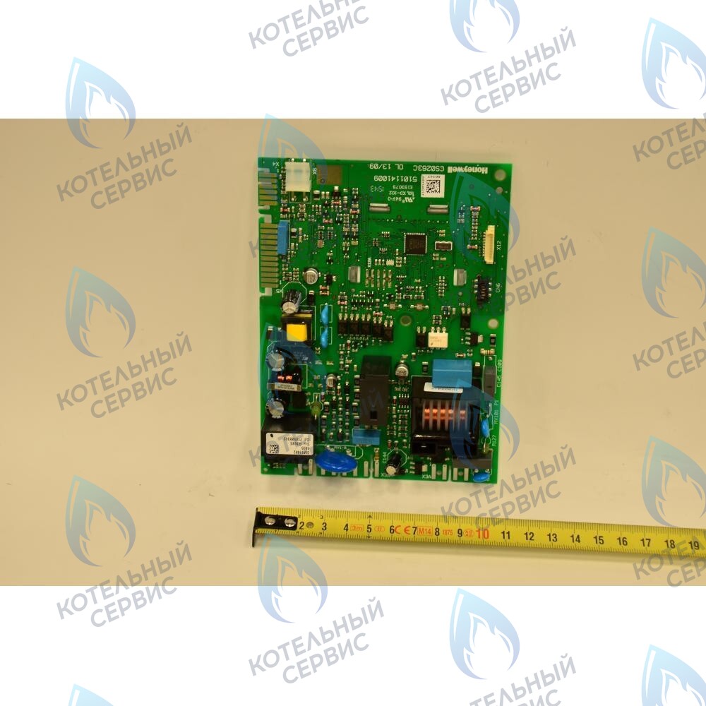 710591300 Электронная плата Honeywell PCB SM11462 BAXI MAIN Four (старого образца, серая панель) 