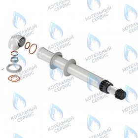 Комплект коаксиальных труб 60/100 KRATS (IMMERGAS)