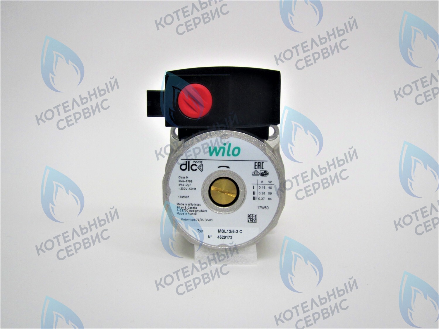 PH-W21CW50-WL84-Комп Двигатель насоса (без улитки, с терминалом) (12/5, 15/5) WILO KSL 15/5-3 C, NFSL 12/6 HE-3C 83w, MSL 12/5 84w (21мм по часовой) 