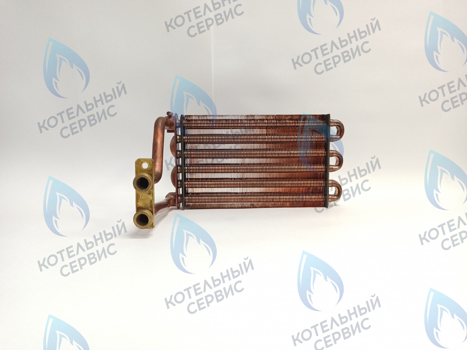 EM020-280 Теплообменник первичный для одноконтурных котлов Bosch GAZ 4000 W, Buderus U052 24кВт (87160126090, 19928626) 