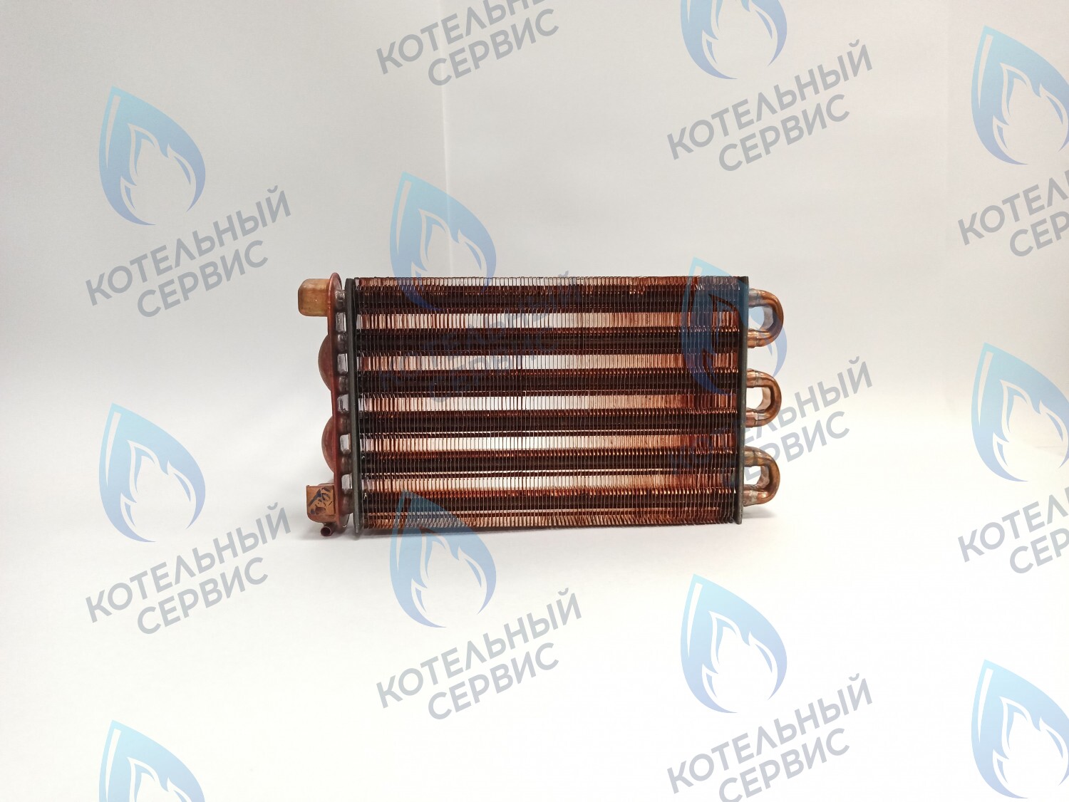 EM020-280 Теплообменник первичный для одноконтурных котлов Bosch GAZ 4000 W, Buderus U052 24кВт (87160126090, 19928626) 