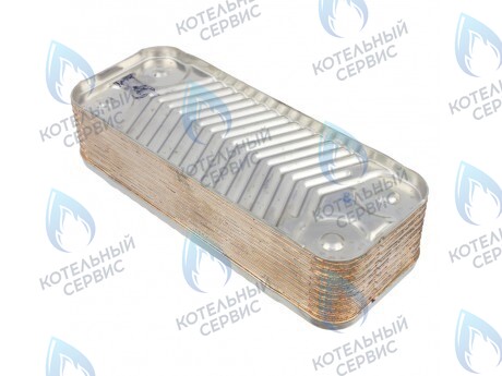 1926286 Вторичный теплообменник ГВС 18 пластин DL 30, 35 HUBERT 