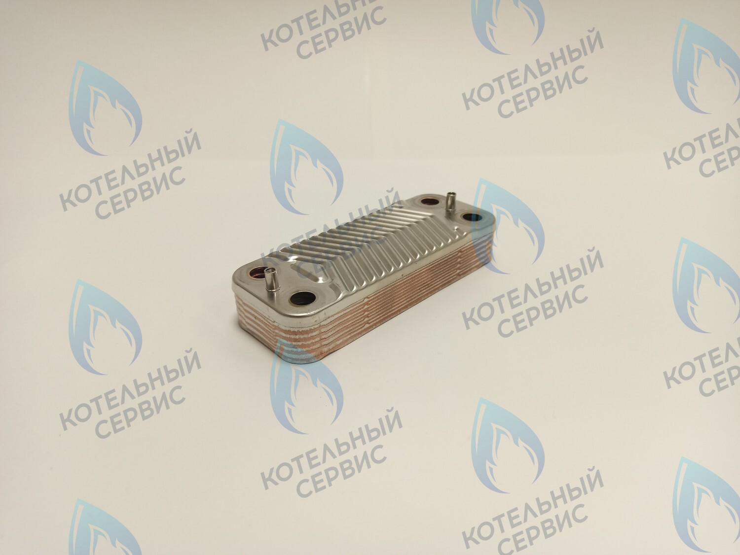 HE008B Теплообменник ГВС 12 пластин FEDERICA BUGATTI Varme 12-24кВт 