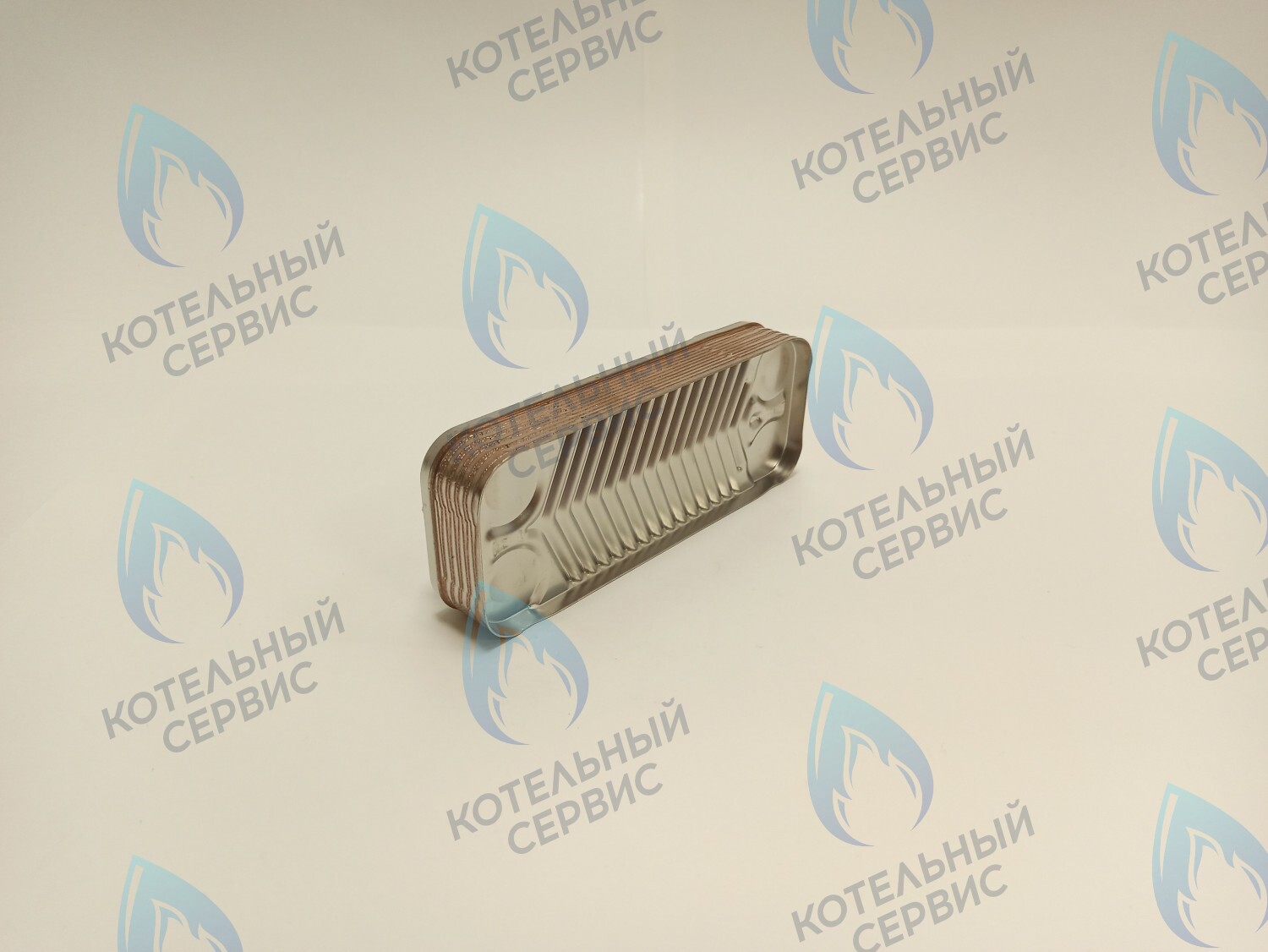 HE008B Теплообменник ГВС 12 пластин FEDERICA BUGATTI Varme 12-24кВт 