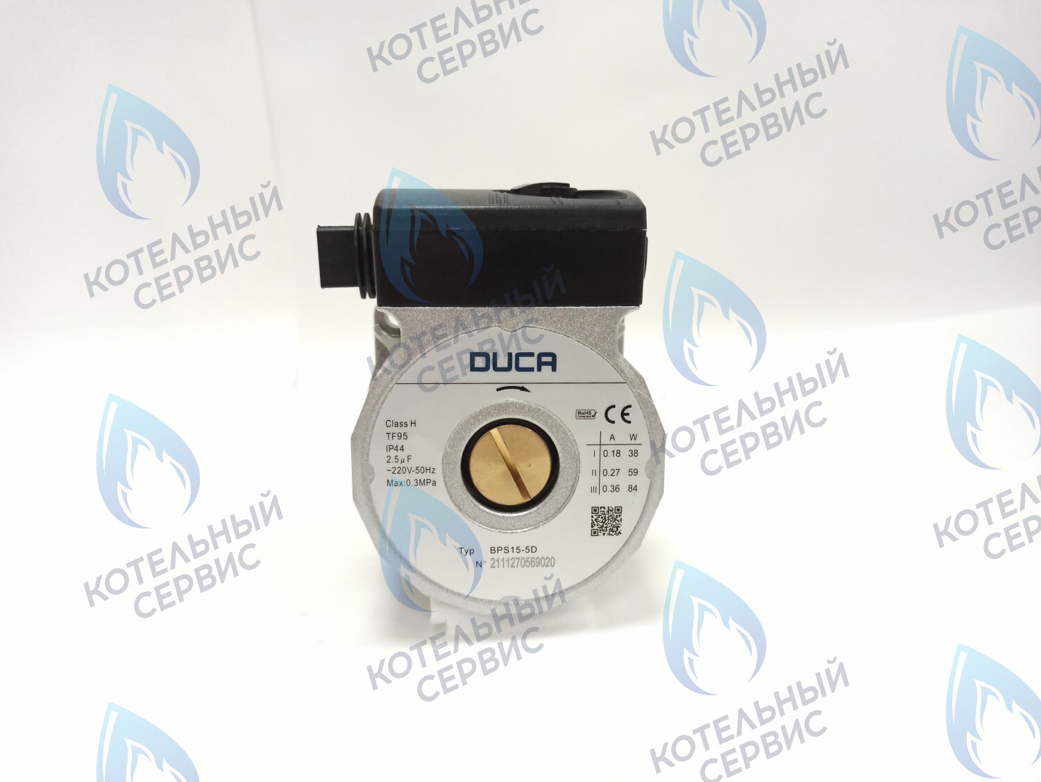 PH-W21CW50-DW84 Двигатель насоса DUCA BPS15-5D (без улитки) (по часовой стрелке) 15/5 (замена WILO KSL/NFSL 15/5) 