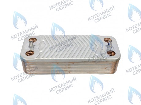 1926288 Вторичный теплообменник ГВС 16 пластин  DC30  DC35  DL30  DL35  HUBERT 